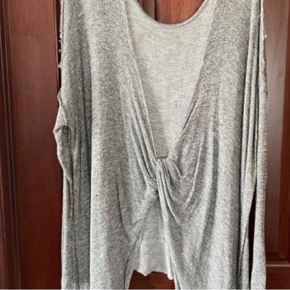 FREE PEOPLE Open Back w a Twist! Size L EUC - Picture 3 of 3